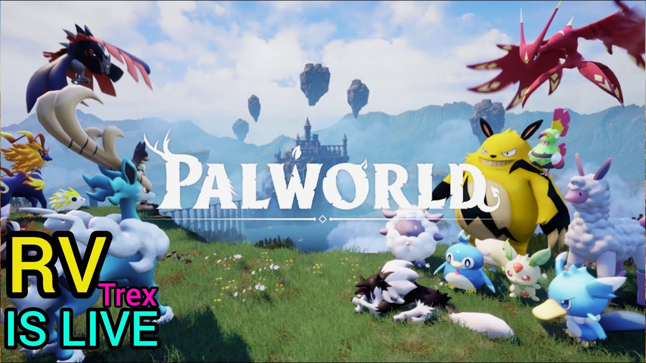 🔴 LIVE Let's go play Palworld Hindi LIVE EP-04 | New Pals, Boss Fight & Open World Exploration