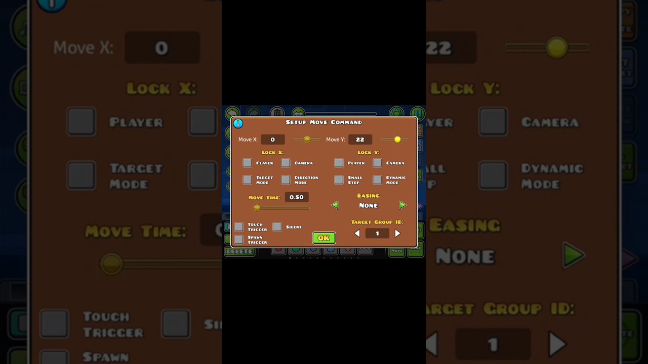 How to make moving objects in geometry dash