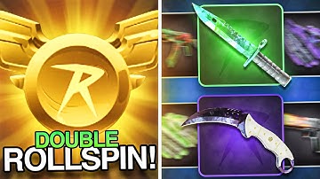 WE HIT DOUBLE ROLLSPIN ON THIS INSANE VOLATILE CASE!!