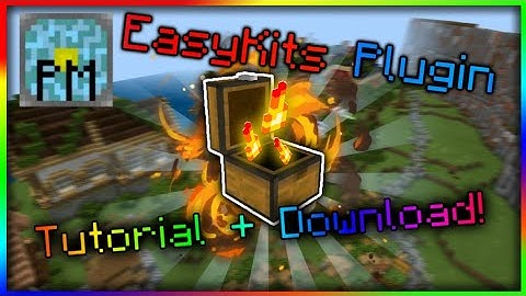 Kits Plugin PocketMine Tutorial! | EasyKits Tutorial Kit Plugin Pocketmine! | Free Download!