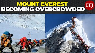 Chaos on Mount Everest: Summit Overcrowded with Hundreds of Climbers