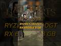 R5 5500GT + RX660LE 8 GB กับเกม Hogwarts Legacy