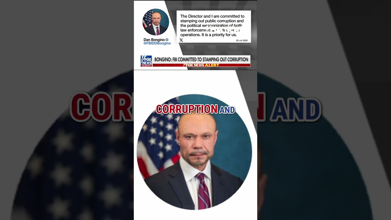 Dan Bongino Hints At MAJOR FBI Moves With Cryptic Message Foxnews News Shorts