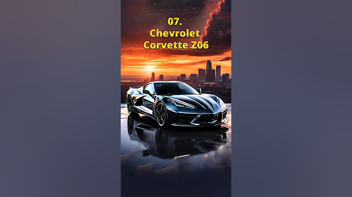 Top 10 Super Cars in The World 2024