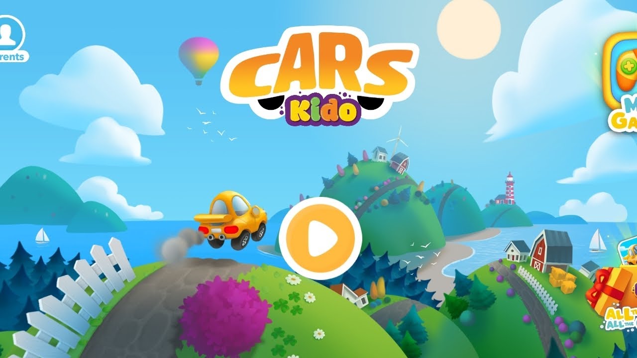कार रेसिंग वीडियो बच्चों के लिए 🚗🛣️ | Cars kido game video for kids | 
