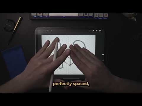 Procreateに定規はありますか？【描画アシストガイド】