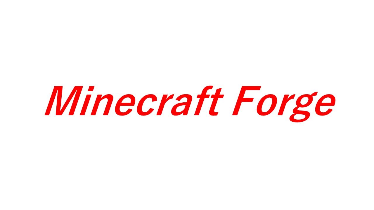 マインクラフト Forge導入方法 1 14 4 Youtube
