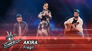 Akira - &quot;Frágil&quot; | Prova Cega | The Voice Portugal