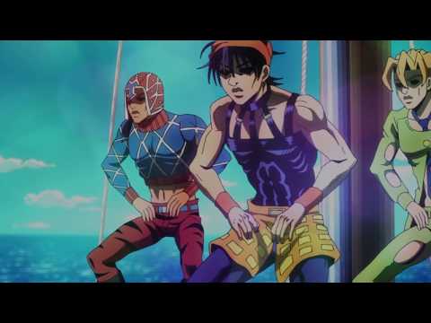 ミスタ,ギルガ そして フーゴ ダンシング/Mista, Ghirga and Fugo dancing