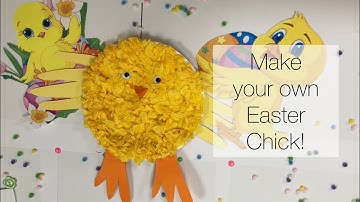 Easter Chick craft activity