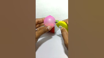 Holi balloon hacks | Thermocol balls inside ballon#shorts#shortvideo#m4tech#powergear#m4tek