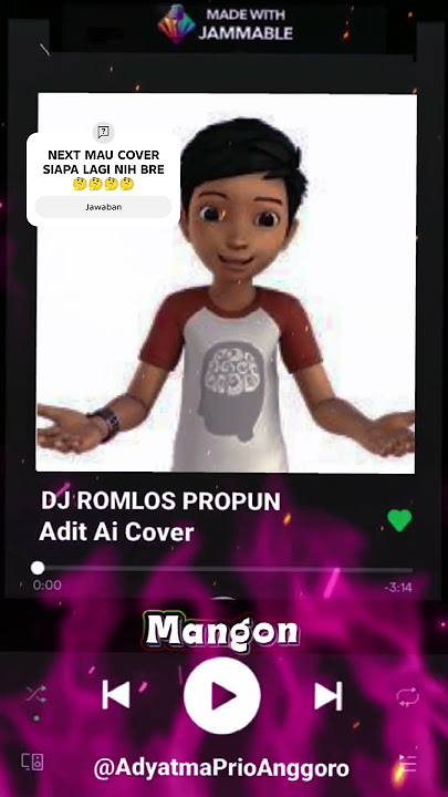 Lirik Lagu Dj Romlos Propun Cover Adit 🤓😱 #aditaicover #aditsopojarwo   #djromlospropun