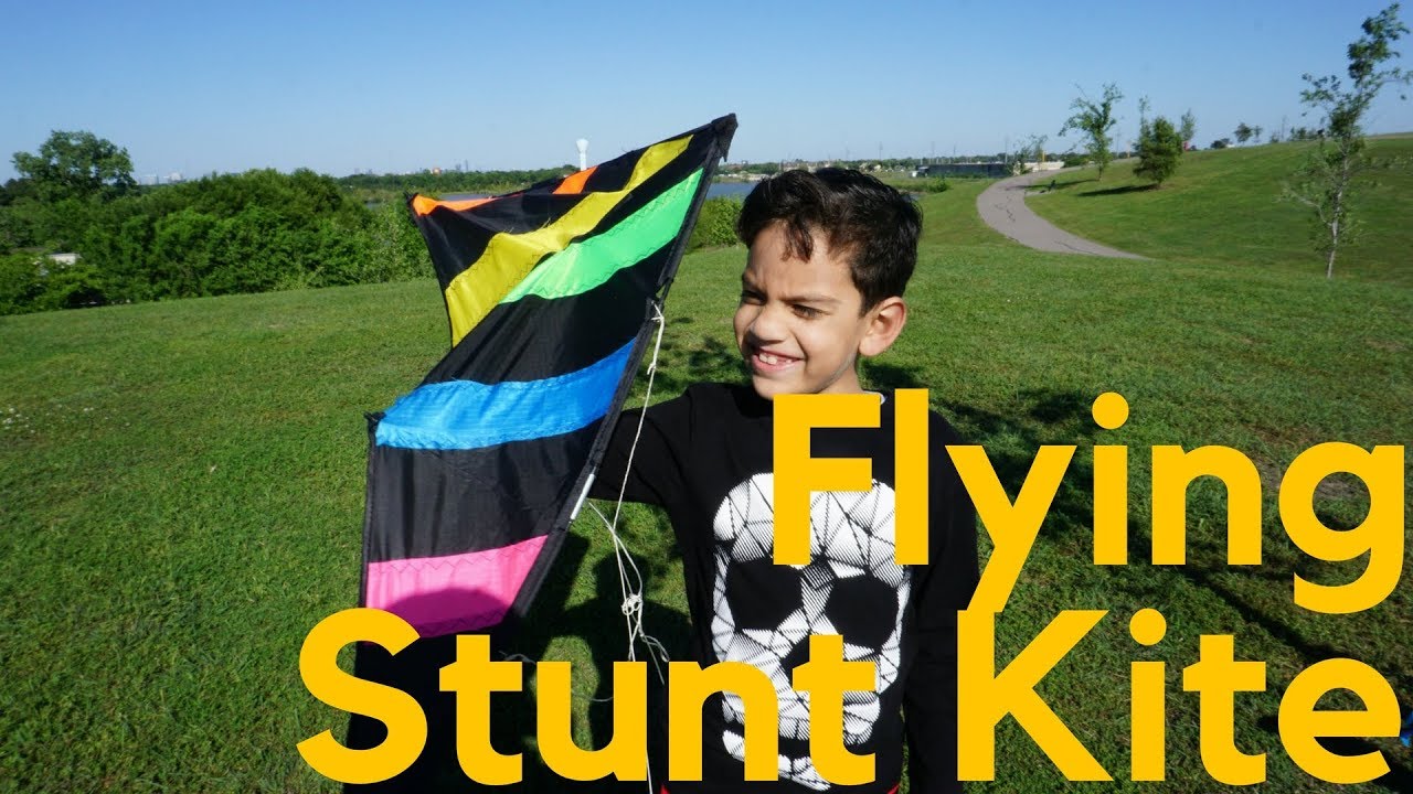 Flying a Stunt Kite YouTube
