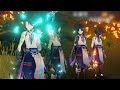 4人全員魈でエンシェントヴィシャップ討伐