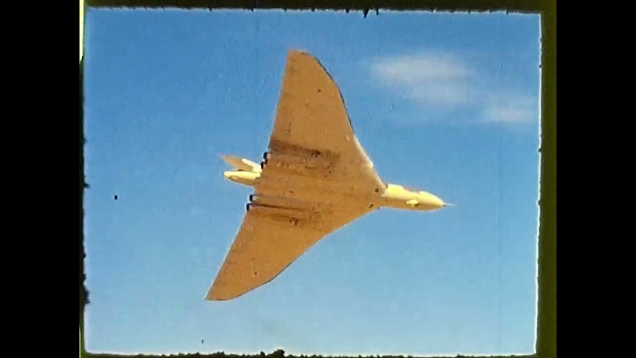 Vulcan Bomber airshow demonstration mid 1970's