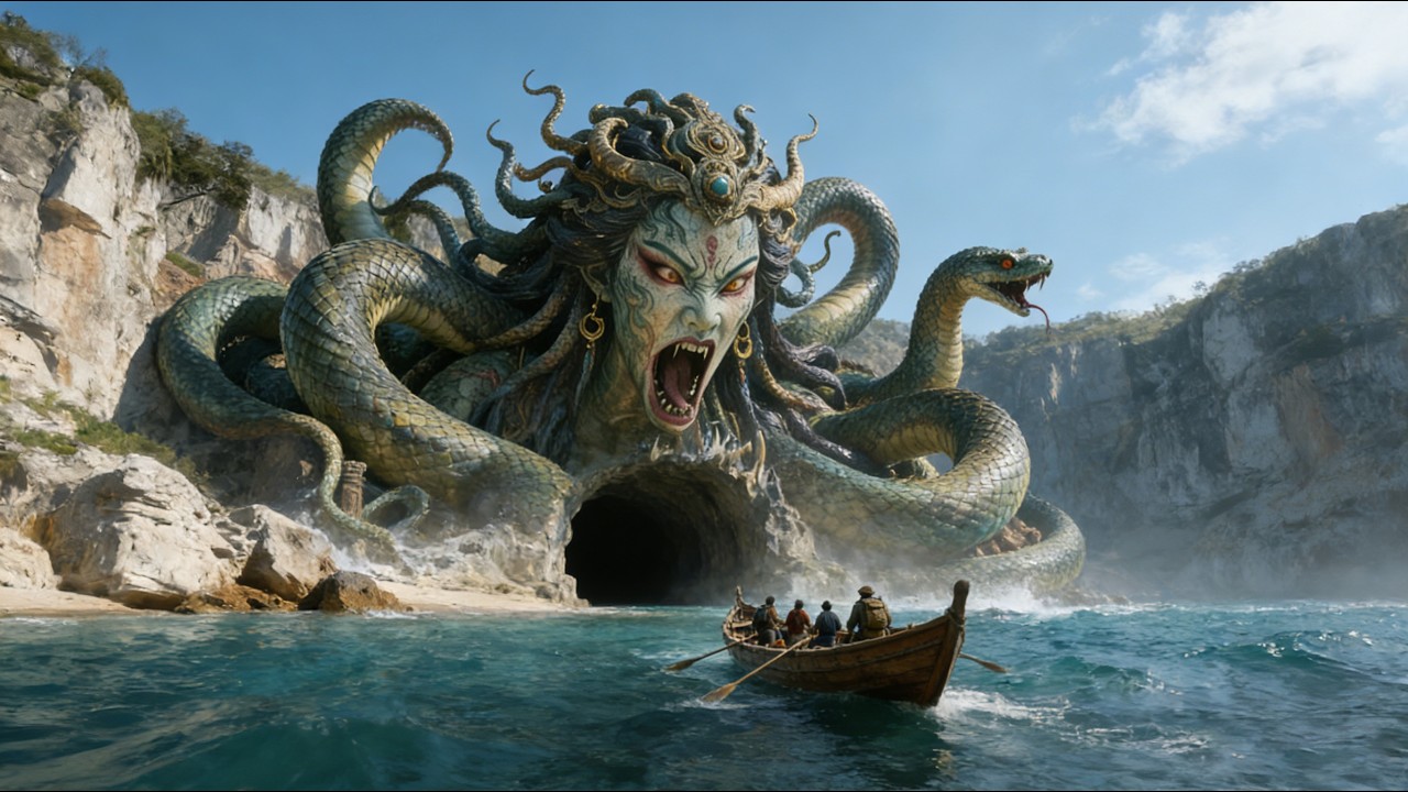 Adventure Movie! Team lost in forbidden zone, monsters appear