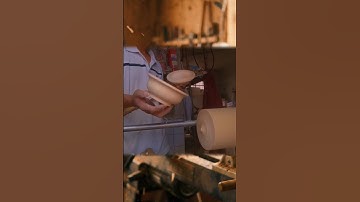 Wet Wood Turning Splash ASMR 💦 #asmr