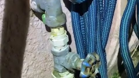 How to replace the main water shut-off valve on your house.