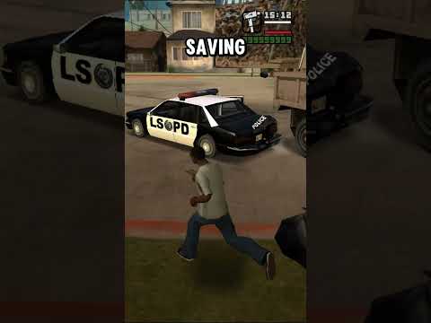 “Can You Lose Wanted Level by Saving The Game in Every GTA Games?” #GTASecrets #GameLogicFails