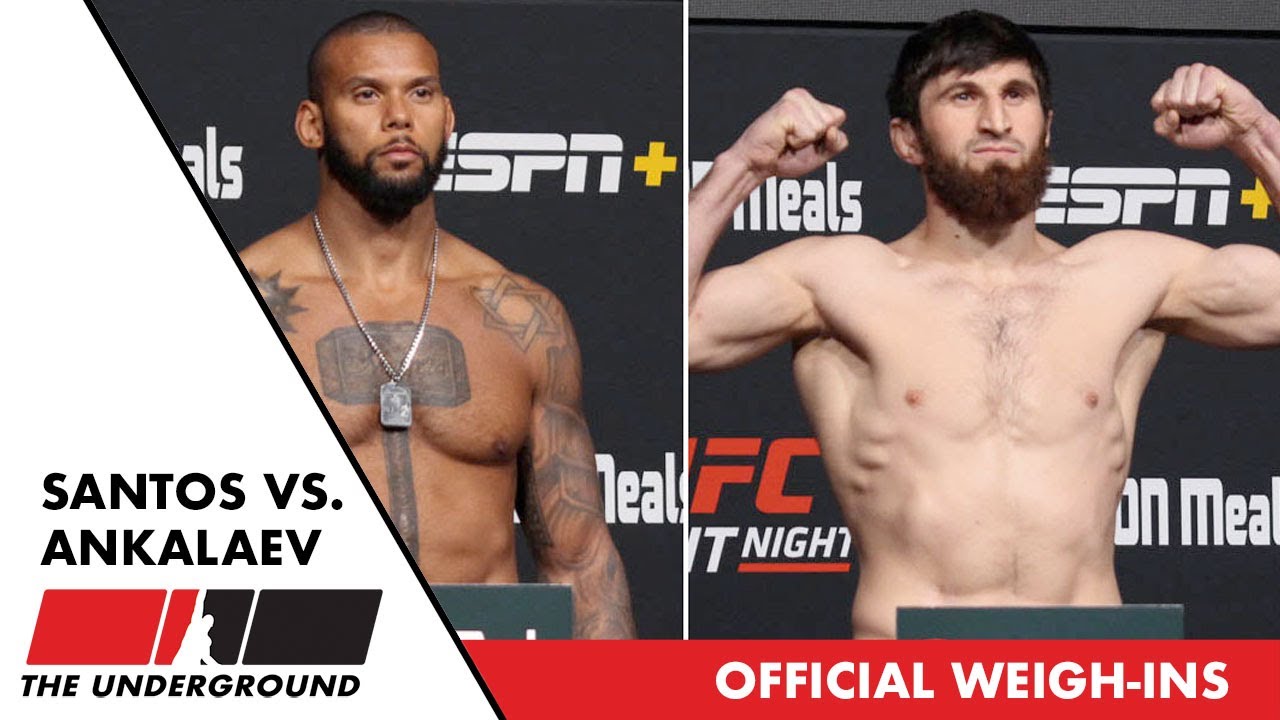 UFC Fight Night: Santos vs Ankalaev Results