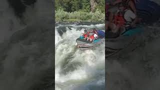 Into the jaws of the beast! Pavati driftboat vs. Rainy Falls, OR