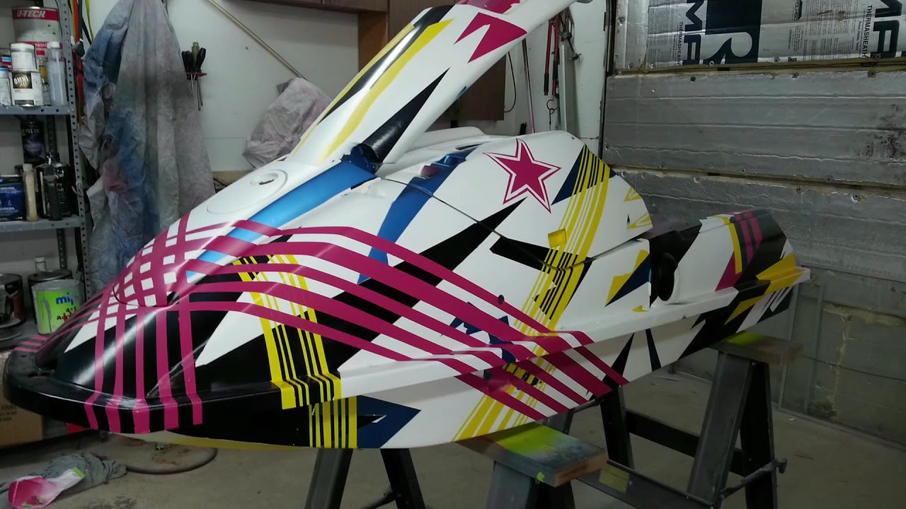 GoPro Timelapse Custom JetSki Paint Job YouTube