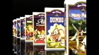 Walt Disney Masterpiece Collection (1994) Promo (VHS Capture)