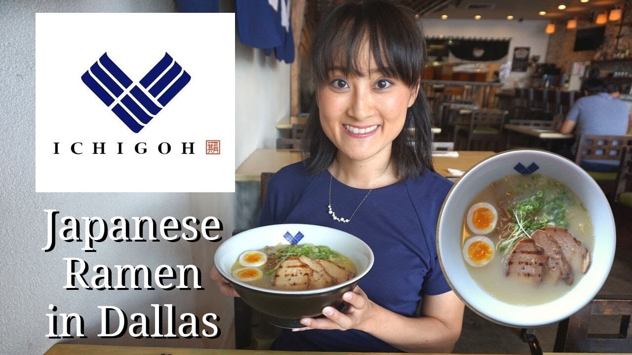 The Best ramen in Texas : Ichigoh Ramen#032 - YouTube