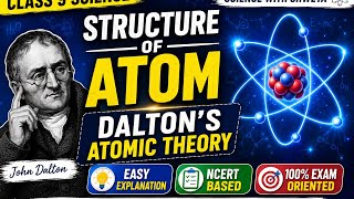 Dalton Atomic Theory in Easy Hindi | Class 9 Science Chapter 4