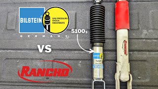Replacing My Ranchos with Bilstein 5100s Before and After SloMo!