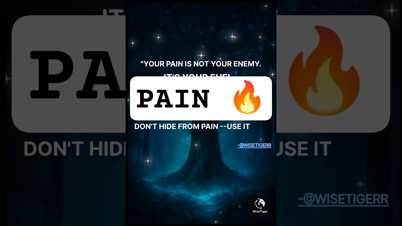 TURN YOUR PAIN INTO POWER 🔥 