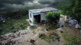 THINGS GOT OUT OF CONTROL! MY CONTAINER HOUSE GARDEN WAS FLOODED!