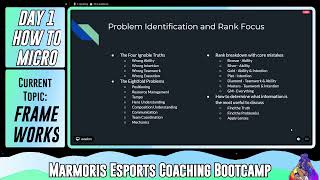 Coaching Bootcamp Day 1 - Micro Coaching with Coach Evasion