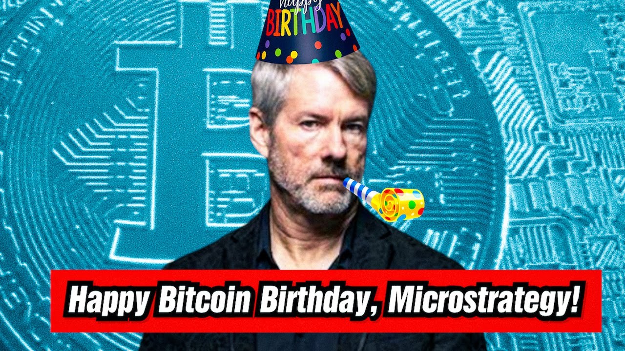 Happy Bitcoin Birthday Michael Saylor.