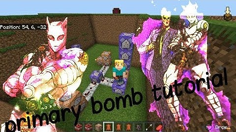 all devices Jojo command block tutorial |primary bomb