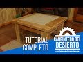 Como hacer una Mesa de centro - Parte 3