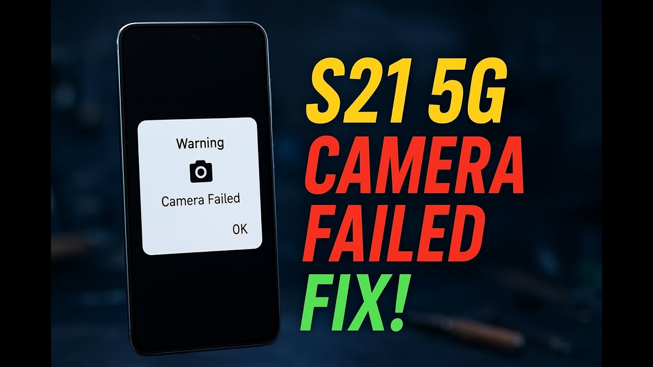 Samsung S21 5G Camera Failed Problem Fix | Camera Not Working Solution ...