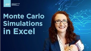 Monte Carlo Simulations in Excel : AFP DIY Automation Video 3