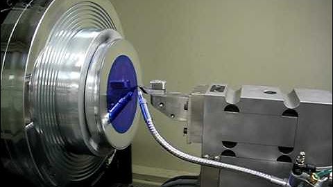 Diamond turning off-axis parabola on-axis - slow slide servo