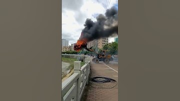 Thumbnail of Burning electric car