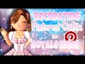 ~RECREATING *PINTEREST* OUFITS IN ROYALE HIGH! 💕|Roblox Royale High|