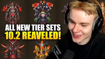 ALL NEW 10.2 Class Tier Sets Revealed! PvE/PvP PTR Transmogs