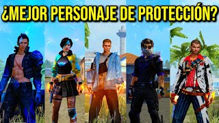 ¿CUÁL ES EL PERSONAJE CON LA MEJOR PROTECCIÓN DENTRO DE FREE FIRE? 🔥 | SHADOWGAMES