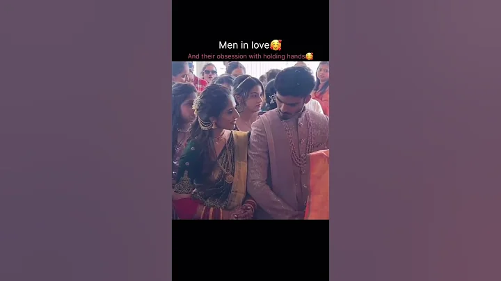 Men in love 🥰 , And their obsession with holdings hands 🥰|| #shorts #love #marriedlife #love #goals