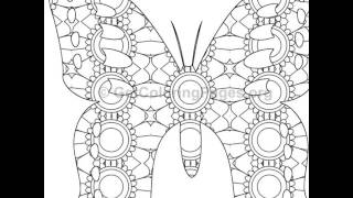 Free Adult Erfly Coloring Pages Download