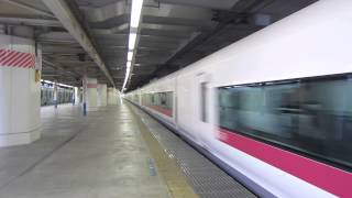 E657系　北千住通過　（警笛あり）