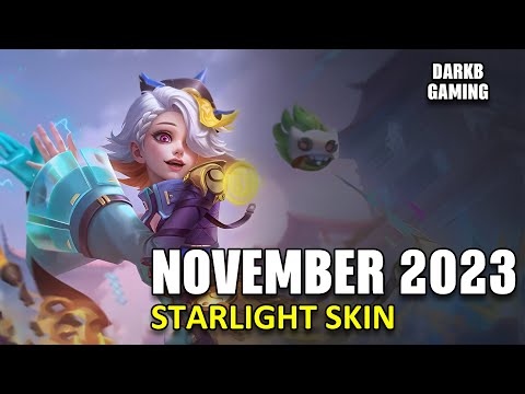 November 2023 Starlight Skin First Look | Mobile Legends @DarkBGaming