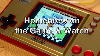 Bringing homebrew to the Game &amp; Watch