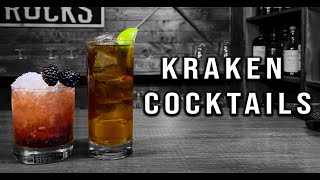 Two Kraken Cocktails | Kraken Spiced Rum | Booze On The Rocks