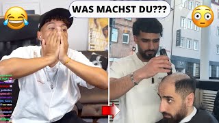 Omed schneidet sich eine Glatze & Willy kriegt einen Lachflash😂👀🙆🏻‍♂️